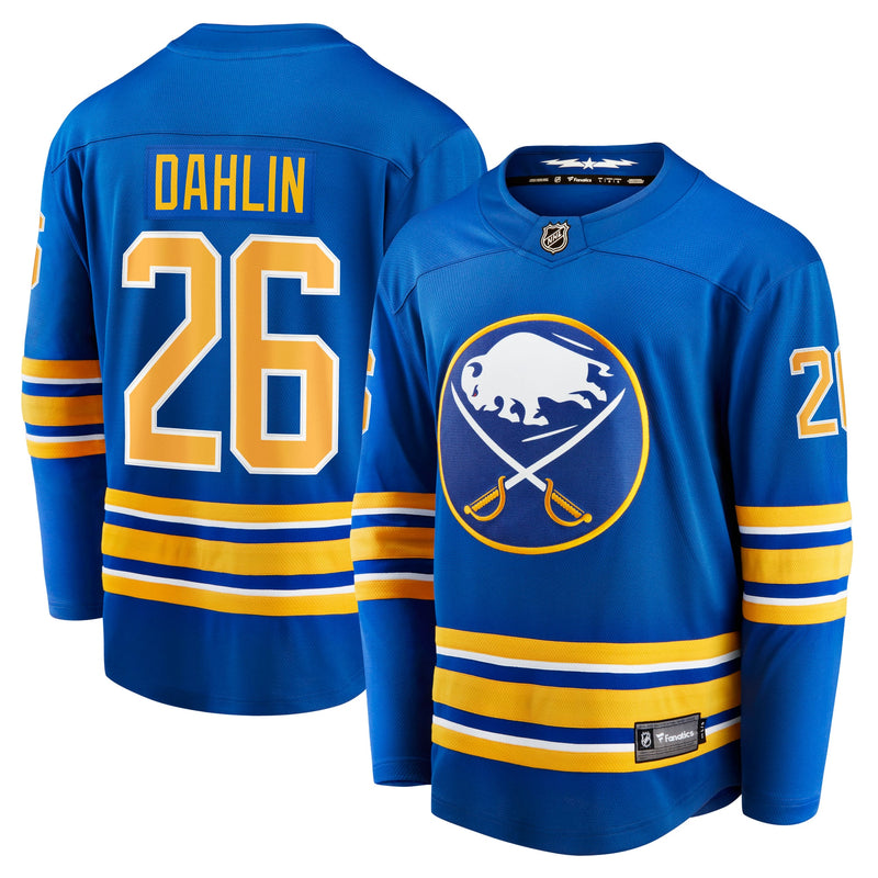 Buffalo Sabres Rasmus Dahlin Fanatics Royal Home Breakaway Jersey