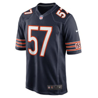 Chicago Bears Jack Sanborn Navy jersey – view 2