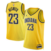 Indiana Pacers Jordan Brand Replica Statement Edition Swingman Jersey - Gold - Aaron Nesmith -