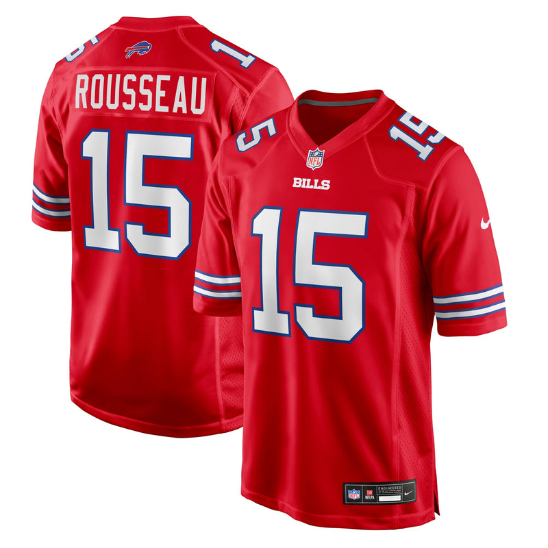 Buffalo Bills Gregory Rousseau Red jersey – view 1