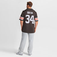 Cleveland Browns Michael Burton Brown jersey – view 3