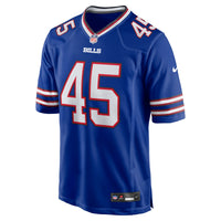 Buffalo Bills Brock Lampe Royal jersey – view 4