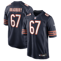 Chicago Bears Garrett Bradbury Nike Navy Team Game Jersey