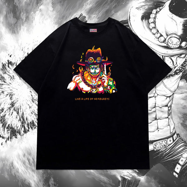 Ace No Regrets - One Piece Oversized Tee