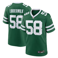 New York Jets Isaiahh Loudermilk Green jersey – view 1