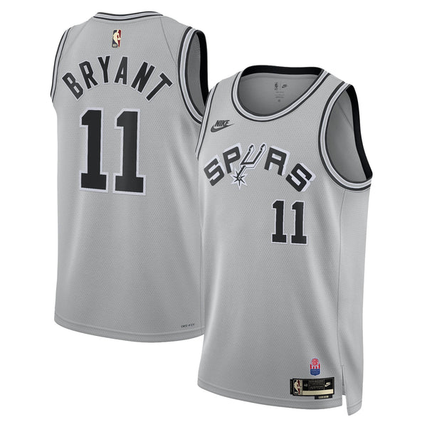 San Antonio Spurs Nike Classic Edition Jersey - Silver - Carter Bryant -