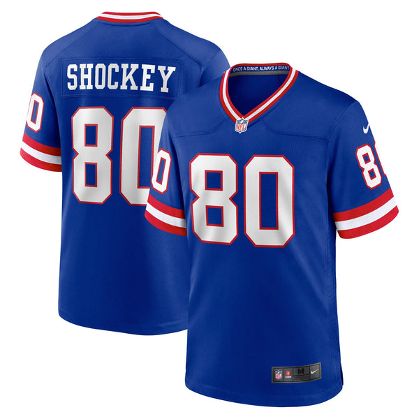 New York Giants Jeremy Shockey Nike Royal Retired Player Alternate Game Jersey