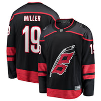 Carolina Hurricanes K'Andre Miller Fanatics Black Home Breakaway Jersey