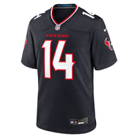 Houston Texans Kayshon Boutte Navy jersey – view 4