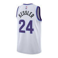 Utah Jazz Walker Kessler - White jersey – view 4