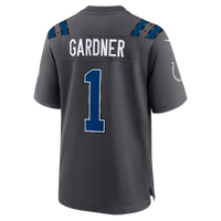 Indianapolis Colts Ahmad Sauce Gardner Nike Anthracite 2026 Rivalries Collection Game Jersey