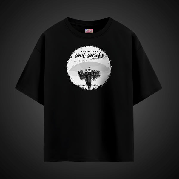 Aizen Welcome to My Soul Society - Bleach Oversized Tee