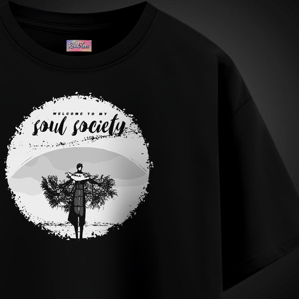 Aizen Welcome to My Soul Society - Bleach Oversized Tee
