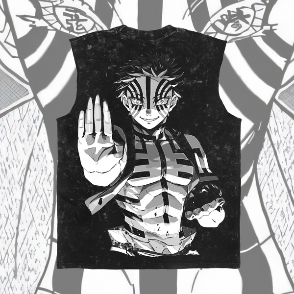 Akaza Destructive Death - Demon Slayer Tanktop