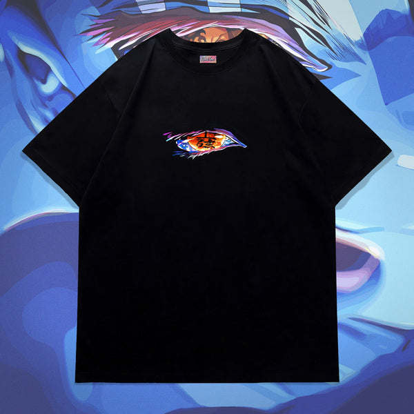 Akaza Eye of Destructive Death - Demon Slayer Oversized Tee