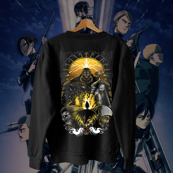 7 Titans - Attack on Titan Oversized Sweatshirt