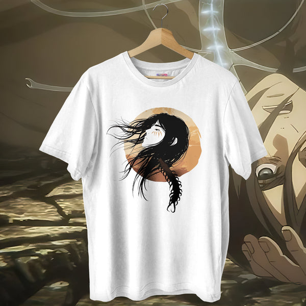Eren Titan Silhouette Solo - Attack on Titan Oversized Tee