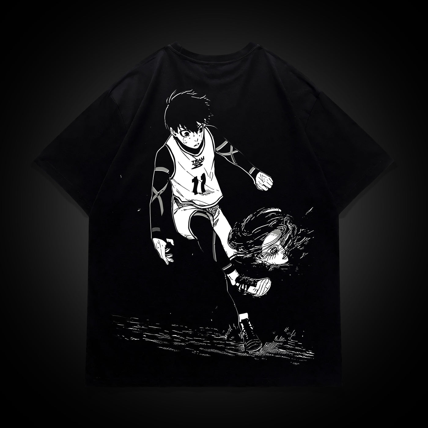 Eren X Blue Lock Oversized Tee
