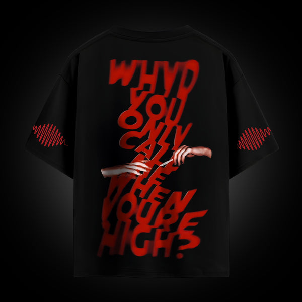 Why'd You Only Call Me - Arctic Monkeys Oversized Tee