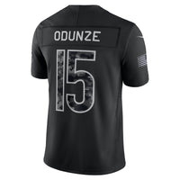 Chicago Bears Rome Odunze Black jersey – view 3