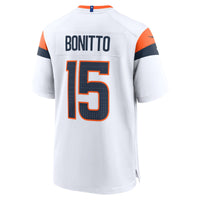 Denver Broncos Nik Bonitto White jersey – view 3