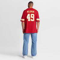 Kansas City Chiefs Michael Heldman Red jersey – view 3