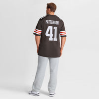 Cleveland Browns Jaret Patterson Brown jersey – view 3