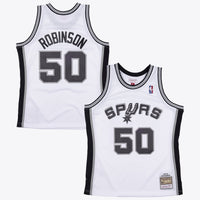 San Antonio Spurs Mitchell & Ness David Robinson 1998 Swingman Authentic Jersey - White