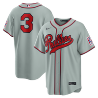 Philadelphia Phillies Bryce Harper Nike Gray 2026 Field of Dreams Stadium Jersey