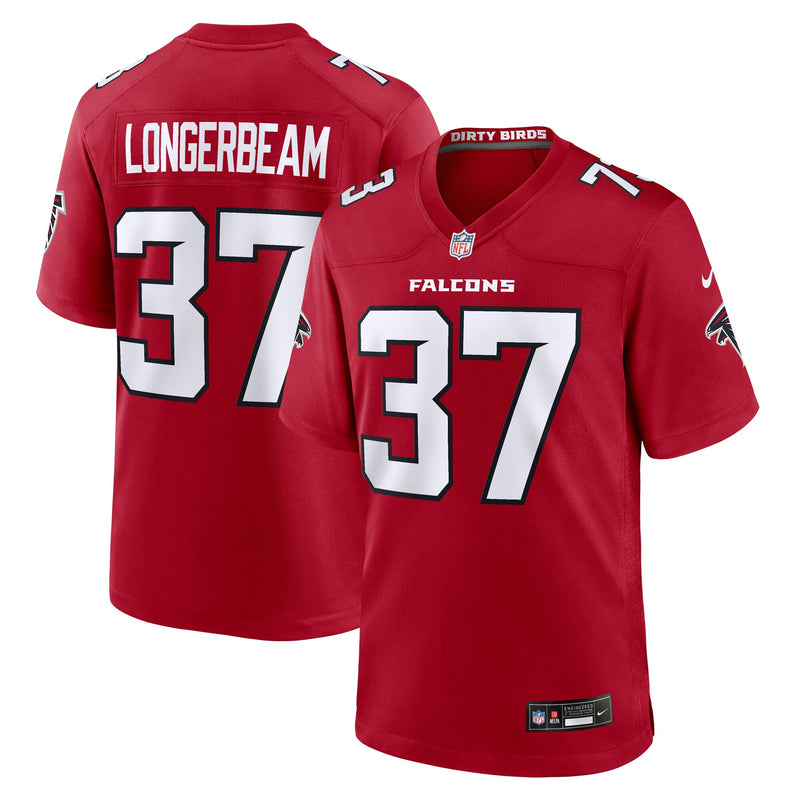 Atlanta Falcons Robert Longerbeam Red jersey – view 1