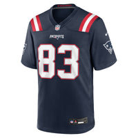 New England Patriots Kyle Dixon Navy jersey – view 4