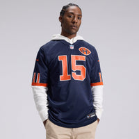 Chicago Bears Rome Odunze Nike Navy 2026 Rivalries Collection Game Jersey