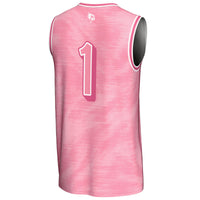 #1 Illinois State Redbirds GameDay Greats Lightweight Basketball Fashion Jersey - Pink
