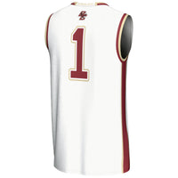 #1 Boston College Eagles GameDay Greats Lightweight Basketball Jersey - White