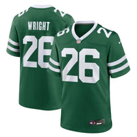 New York Jets Nahshon Wright Green jersey – view 1