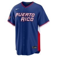 Puerto Rico Baseball Martín Maldonado Nike Royal 2026 World Baseball Classic Road Stadium Jersey