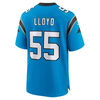 Carolina Panthers Devin Lloyd Blue jersey – view 3