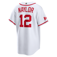 Canada Baseball Josh Naylor Nike White 2026 World Baseball Classic Home Stadium Jersey
