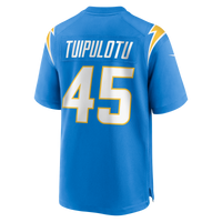 Los Angeles Chargers Tuli Tuipulotu Nike Powder Blue Team Game Jersey