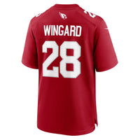 Arizona Cardinals Andrew Wingard Nike Cardinal Team Game Jersey