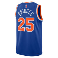 New York Knicks Mikal Bridges - Blue jersey – view 4