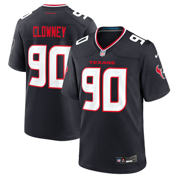 Houston Texans Jadeveon Clowney Nike Navy Team Game Jersey