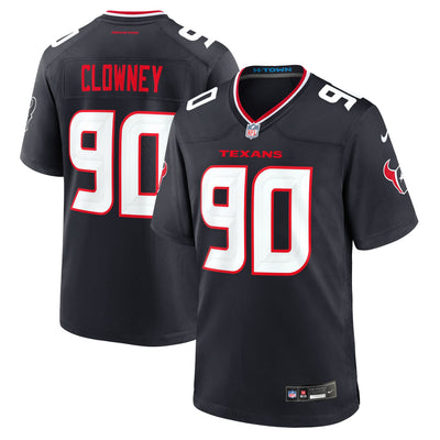 Houston Texans Jadeveon Clowney Nike Navy Team Game Jersey
