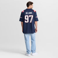 New England Patriots Milton Williams Nike Navy Team Game Jersey