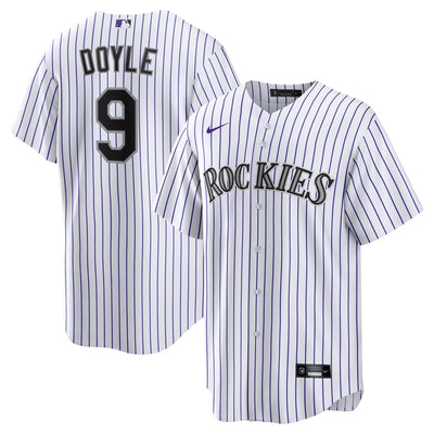 Colorado Rockies Brenton Doyle Nike White Home Replica Jersey