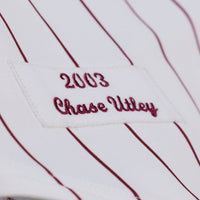 Philadelphia Phillies Chase Utley Mitchell & Ness White 2003 Cooperstown Collection Authentic Jersey