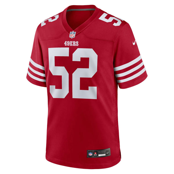 San Francisco 49ers Patrick Willis Nike Scarlet Retired Player Team Game Jersey