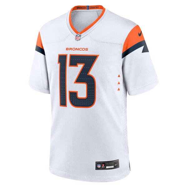 Denver Broncos Pat Bryant Nike White Game Jersey