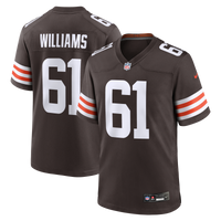 Cleveland Browns Chris Williams Nike Brown Team Game Jersey