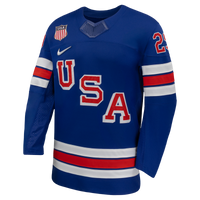 US Hockey Brock Nelson Nike Royal 2026 Home Replica Jersey